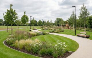 1. Commercial Landscaping - External Planting Installation Services - Landcraft