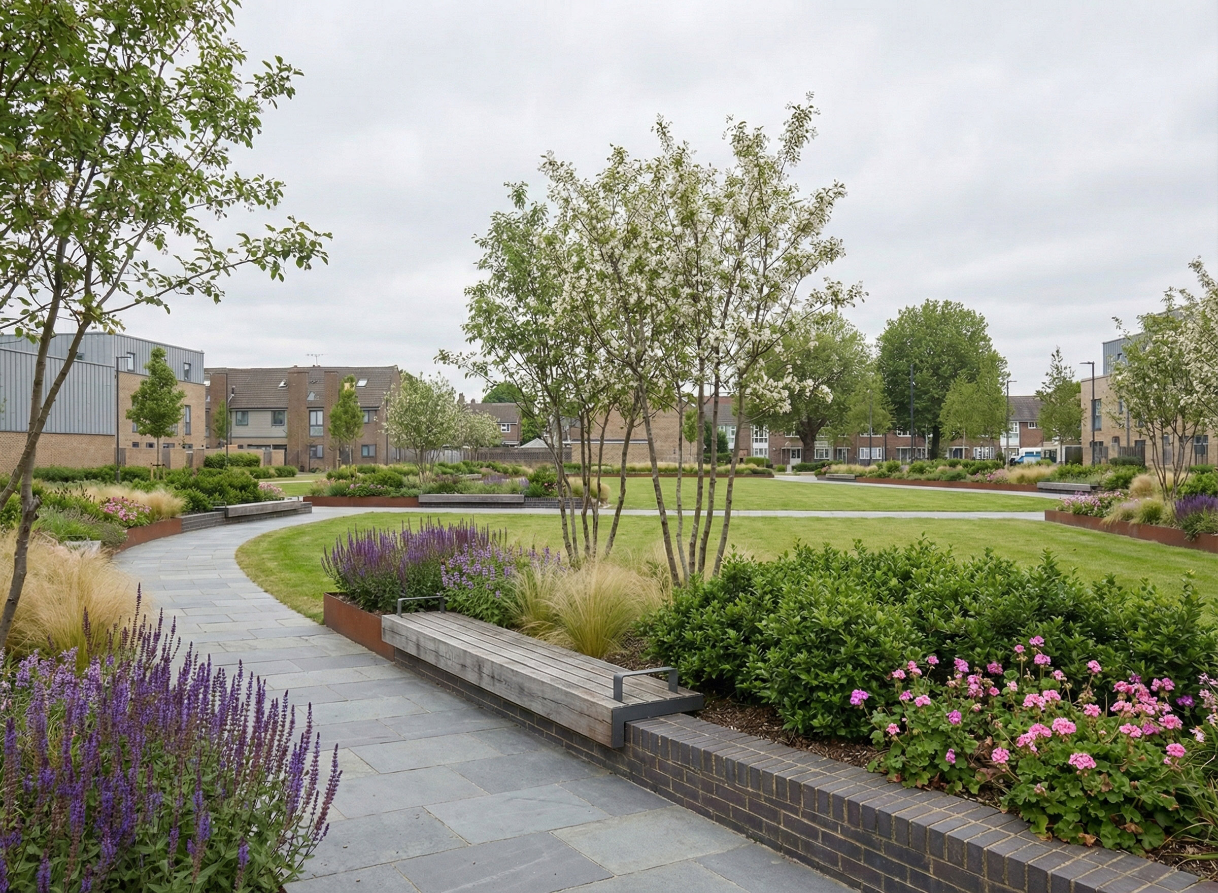 Commercial Landscaping Public Parks Worcestershire – Landcraft Commercial Landscaping Public Parks Worcestershire - Landcraft