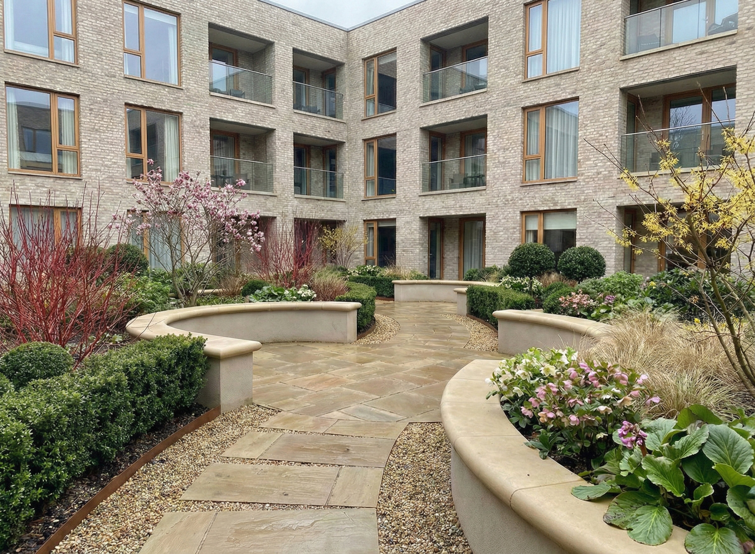 13. Commercial landscaping Care Homes Worcestershire – Landcraft Commercial landscaping Care Homes Worcestershire - Landcraft