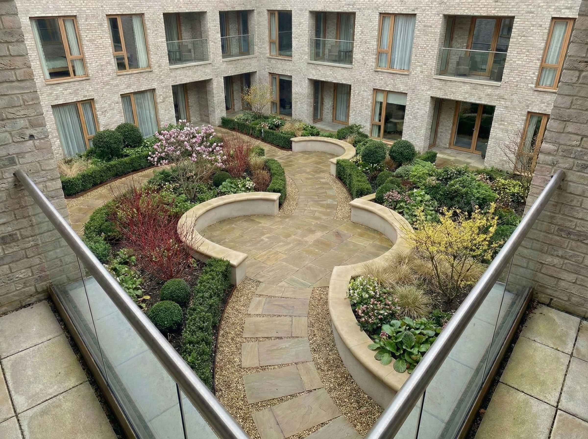 14. Commercial landscaping Care Homes Northamptonshirey – Landcraft Commercial landscaping Care Homes - Landcraft
