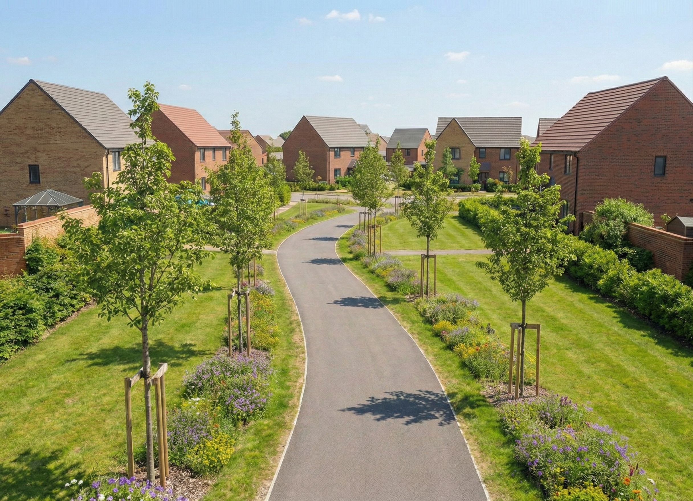 Commercial Landscaping Services Housing Development Northamptonshire Commercial Landscaping Services Housing Development Northamptonshire
