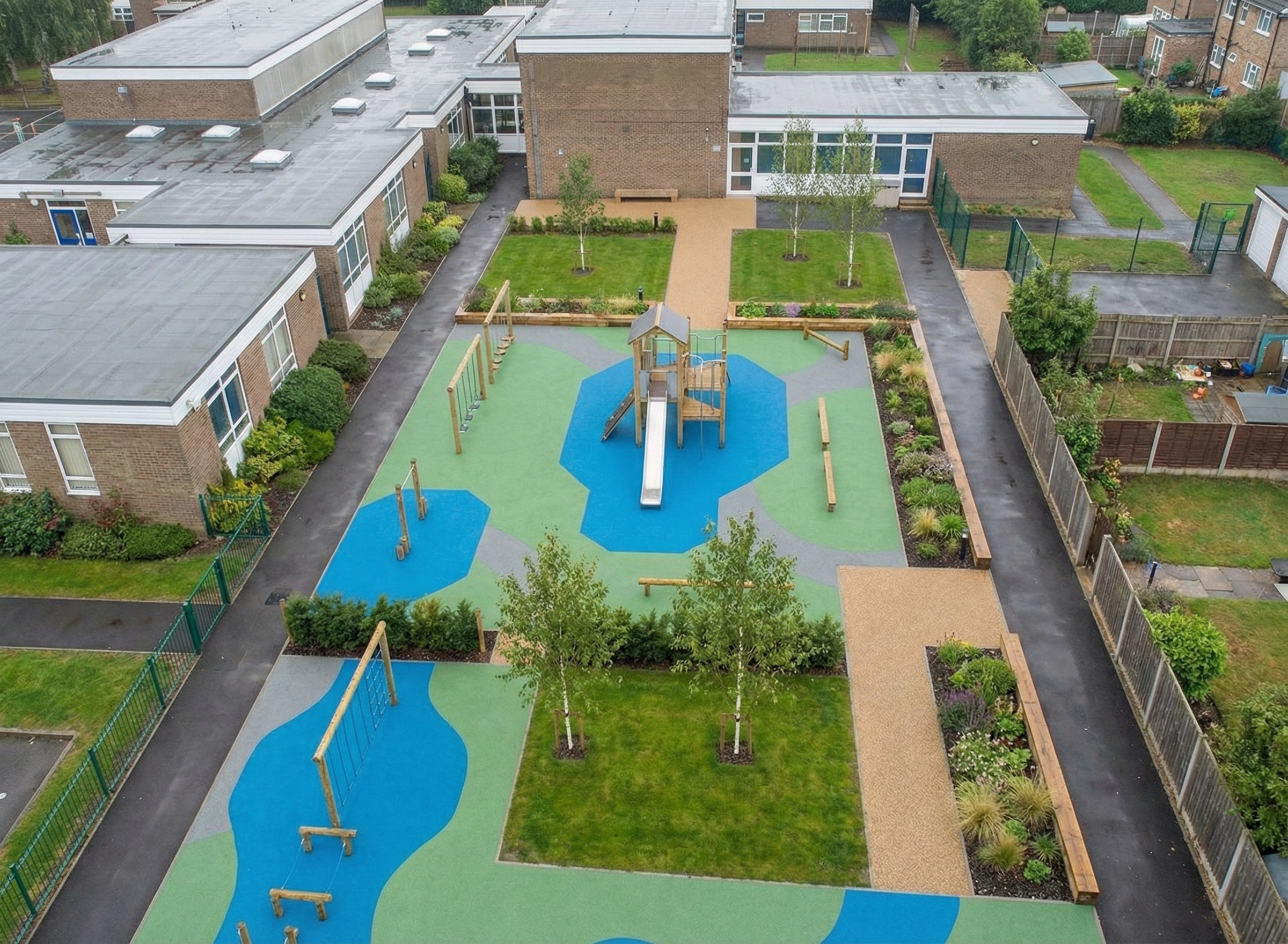 Commercial Play Areas Landscaping Services Northamptonshire - Landcraft