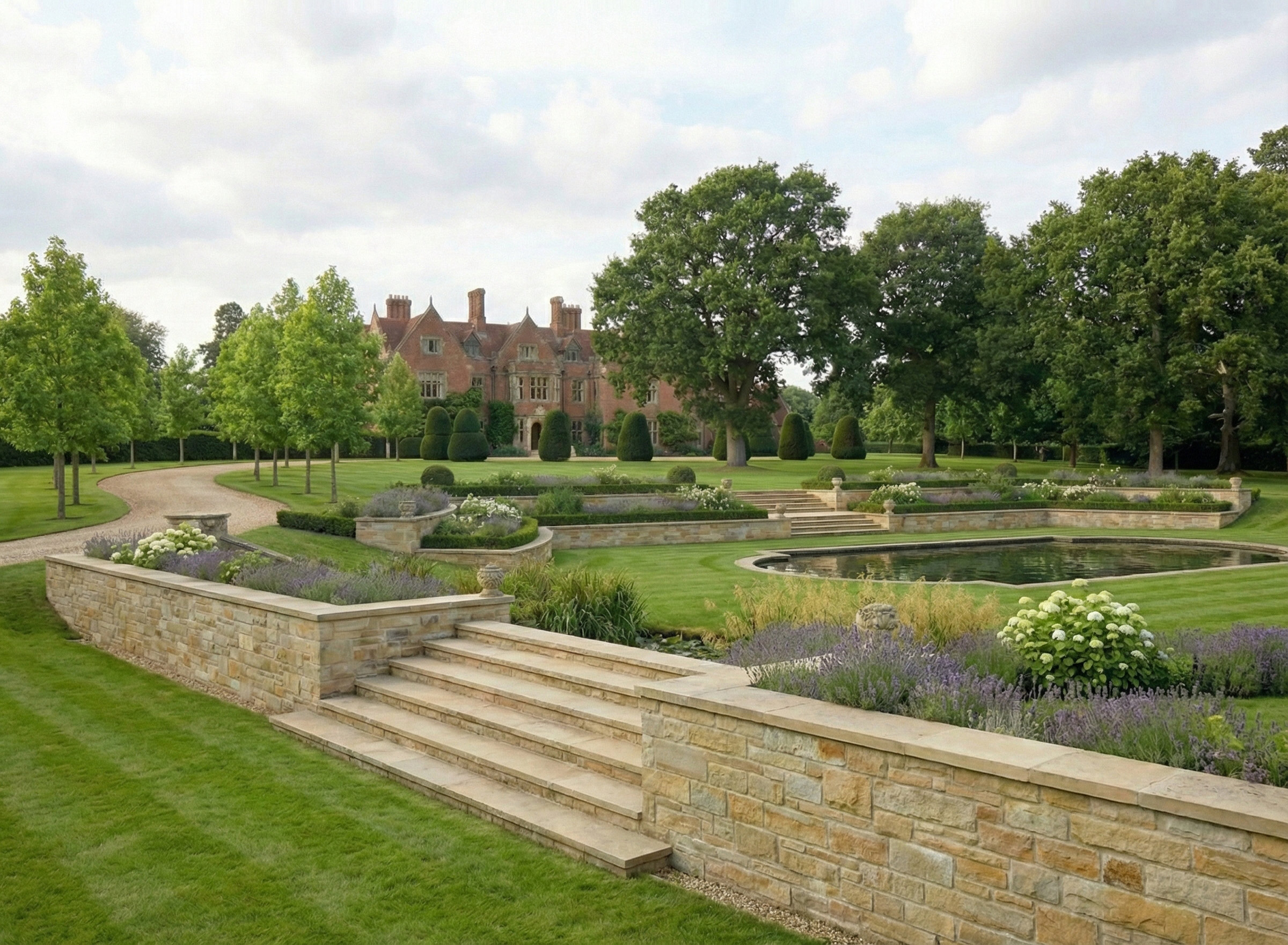 Commercial Private Gardens Landscaping Worcestershire – Case Study Commercial Private Gardens Landscaping Worcestershire - Case Study