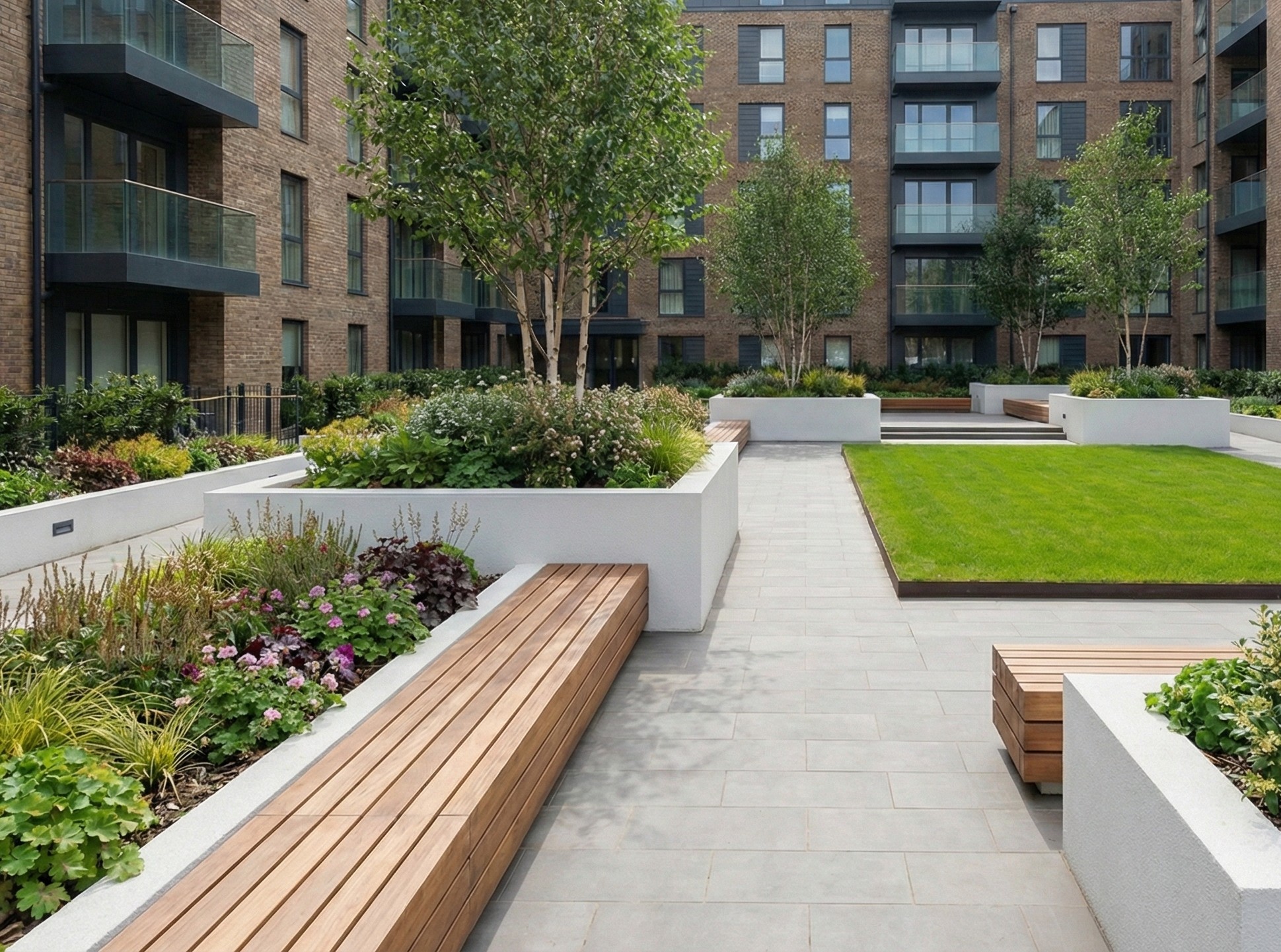 Experts Commercial Landscaping Housing Development London – Case Study Experts Commercial Landscaping Housing Development London - Case Study