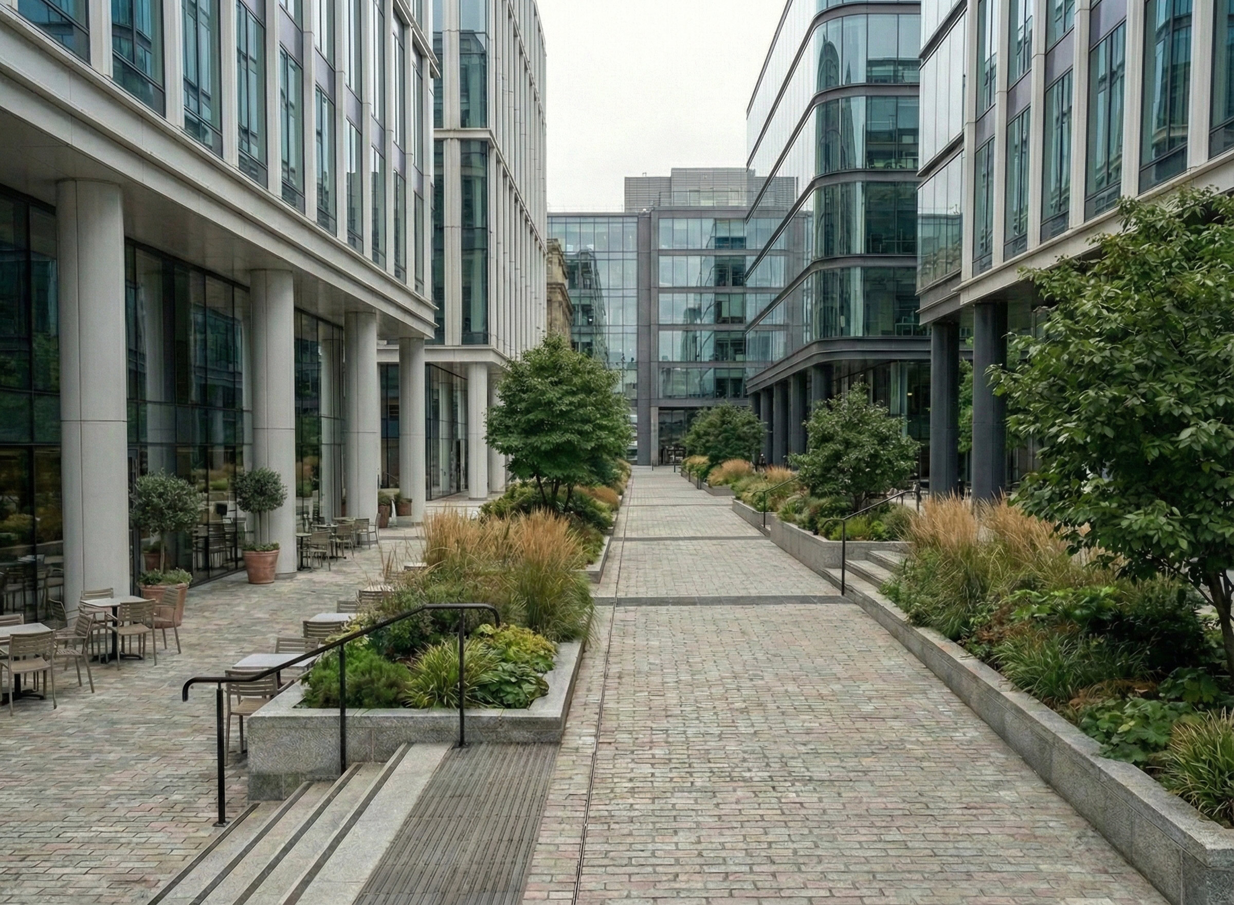 3. Commercial City Landscaping Contractor UK – Case Study Commercial City Landscaping Contractor UK - Case Study