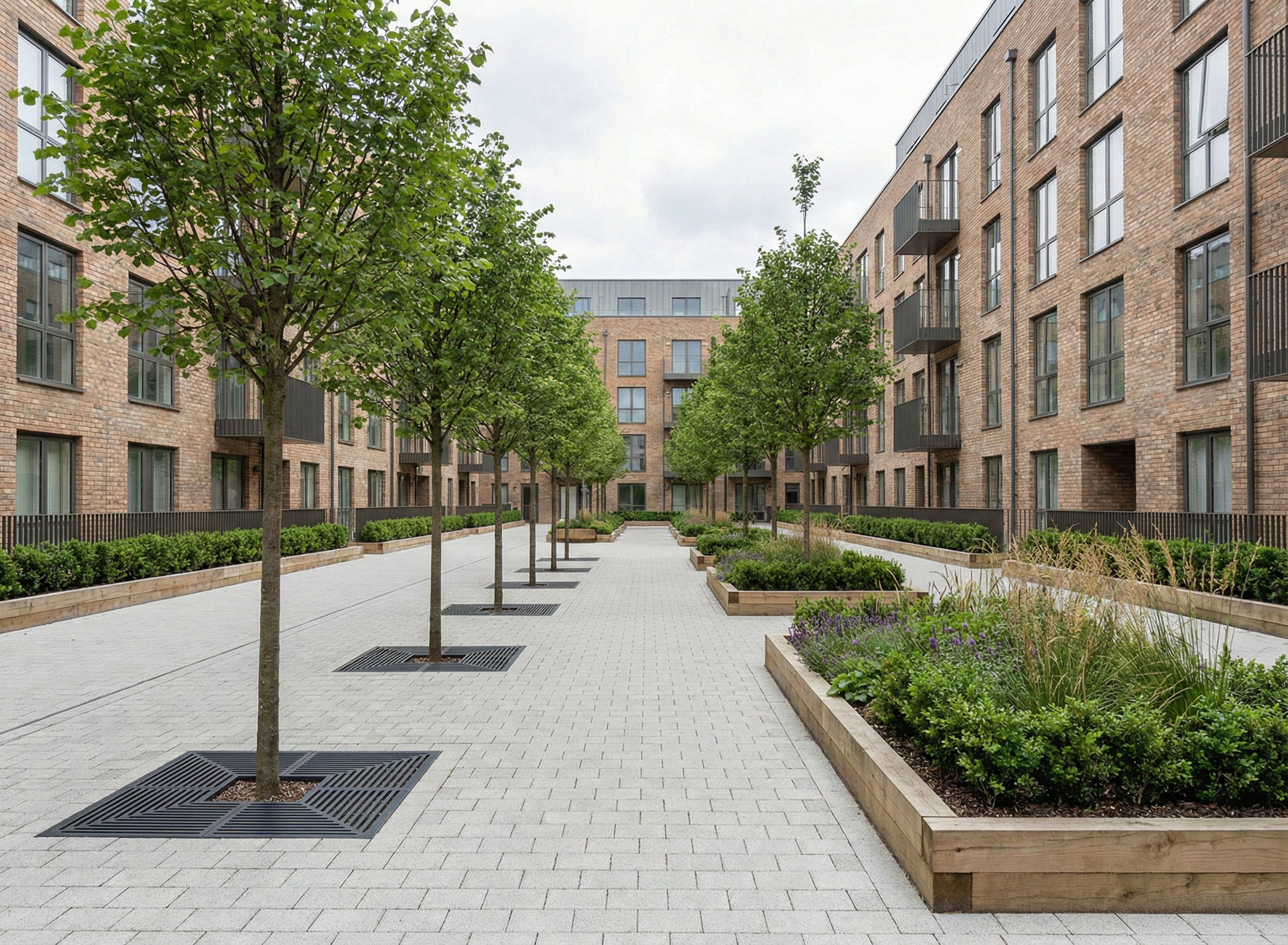 7. Commercial Landscaping Housing Development London – Landcraft Commercial Landscaping Housing Development London - Landcraft